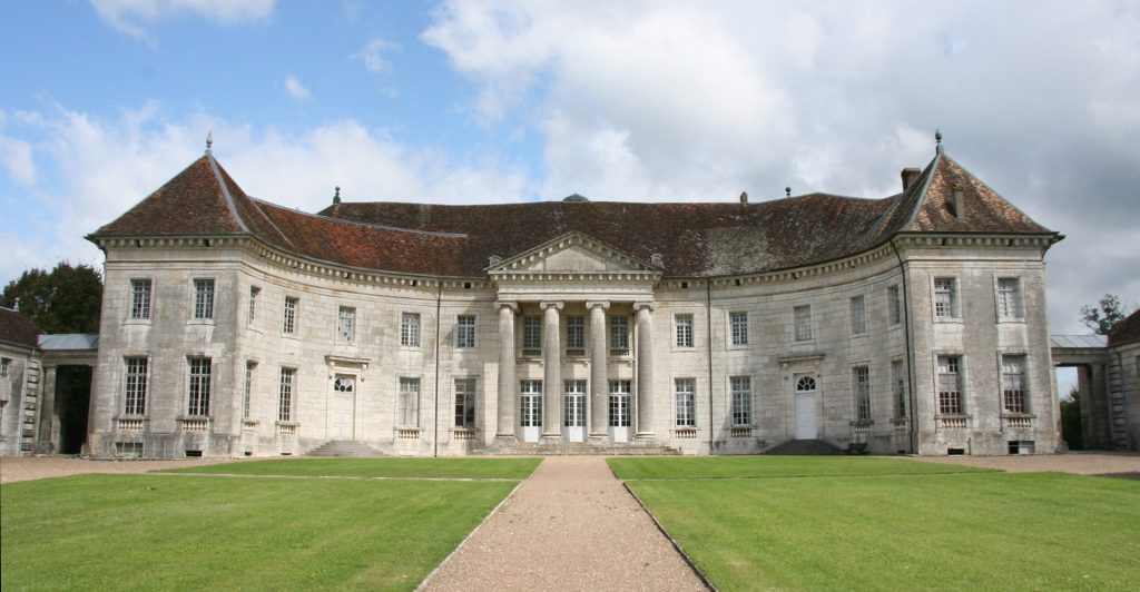 Le château de Moncley vu du parc